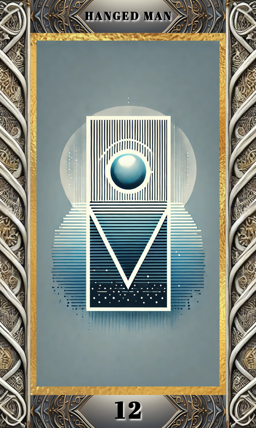 Card 12 - The Hanged Man