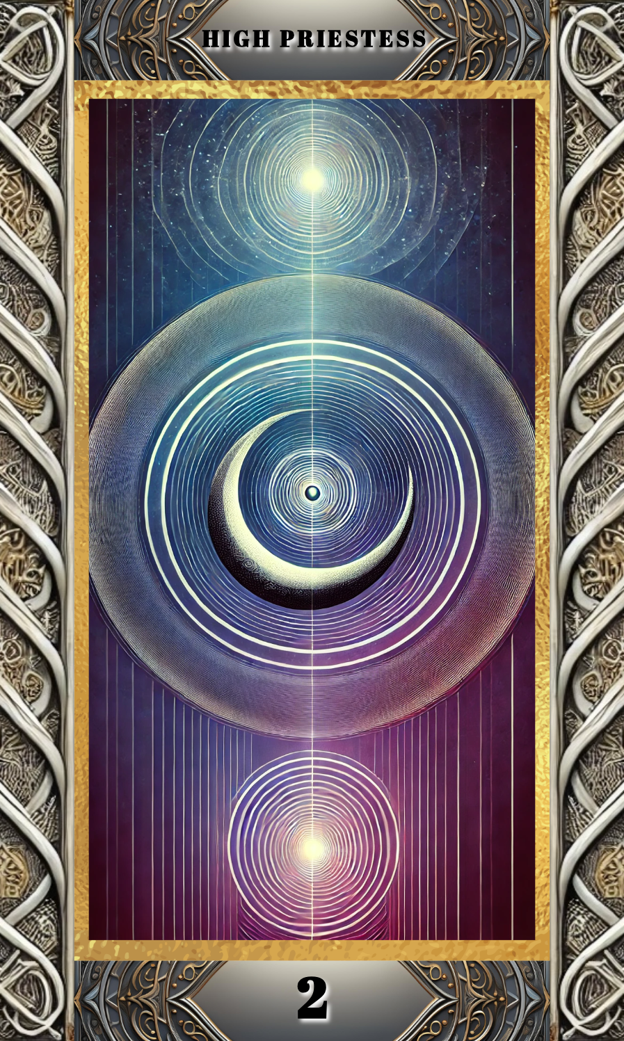 Card 2 - The High Priestess