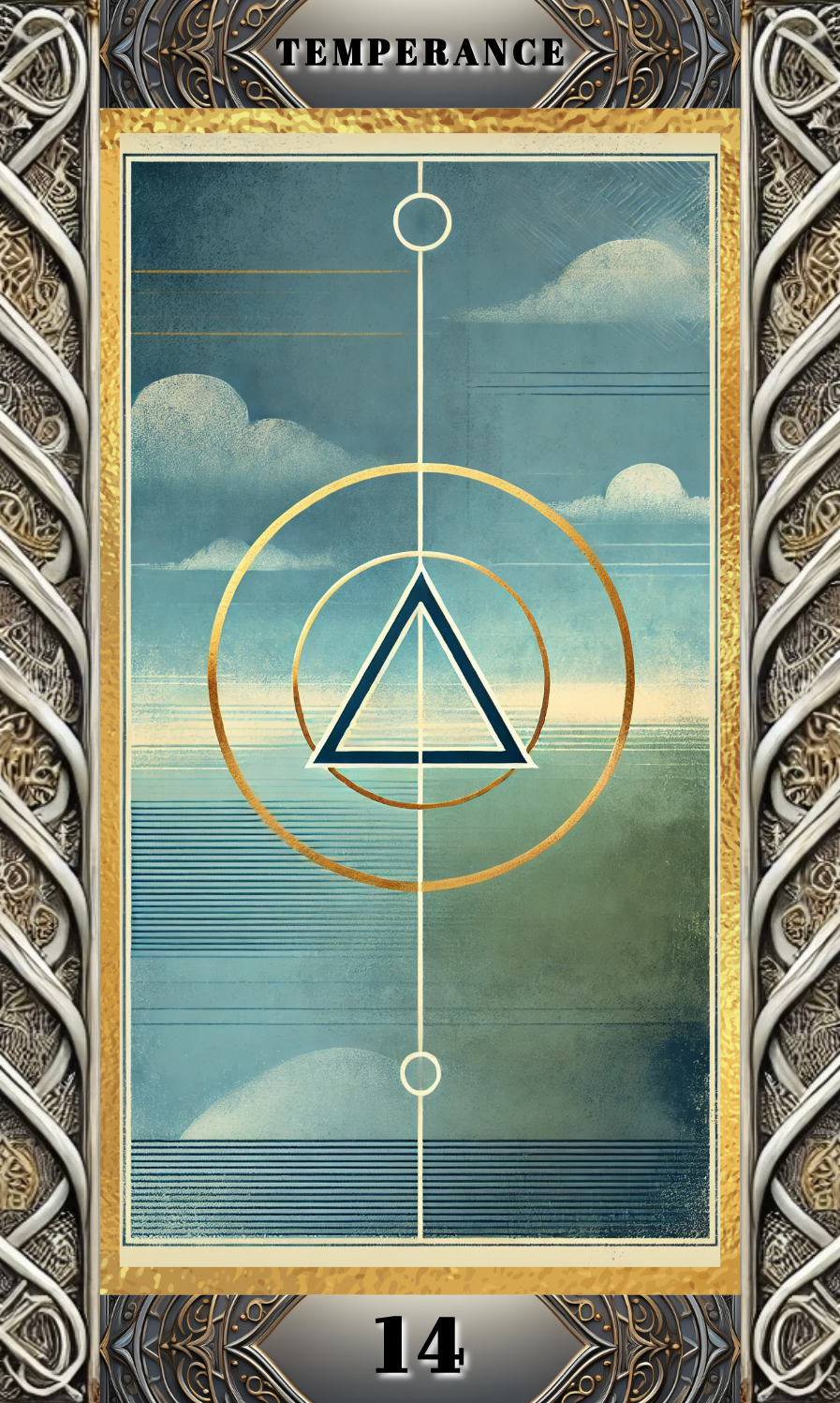 Card 14 - Temperance