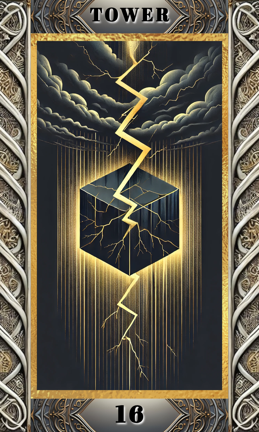 Card 16 - The Tower